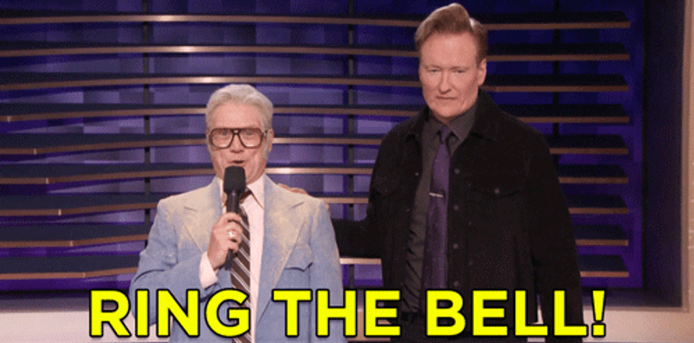 Conan And Andy Ring The Bell GIF