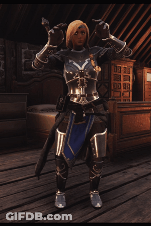 Conan Exiles Elf Dancing GIF