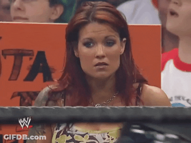Concerned Amy Dumas Wrestler GIF