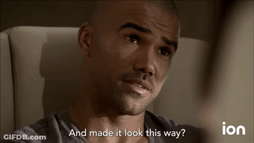 Concerned Shemar Moore Actor GIF