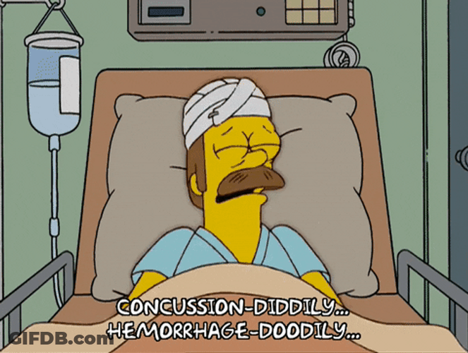 Concussion Diddly Hemorrhaging GIF
