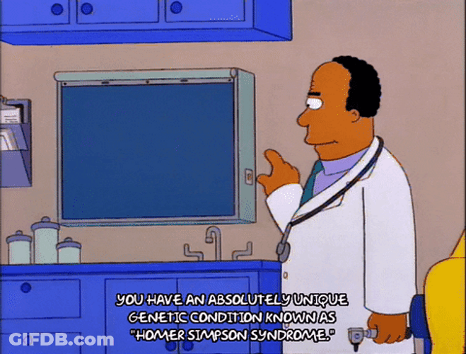 Concussion Homer Simpson Syndrome GIF