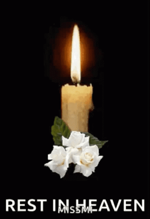 Condolence Rest In Heaven Candle Light GIF