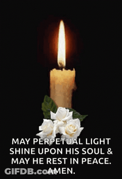 Condolences Prayer Candle Light GIF