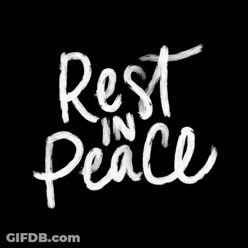 Condolences Rest In Peace Animated GIF