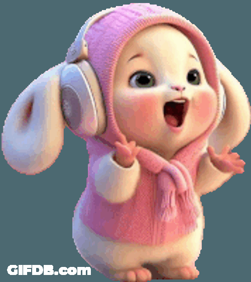 Conejita Sticker GIF