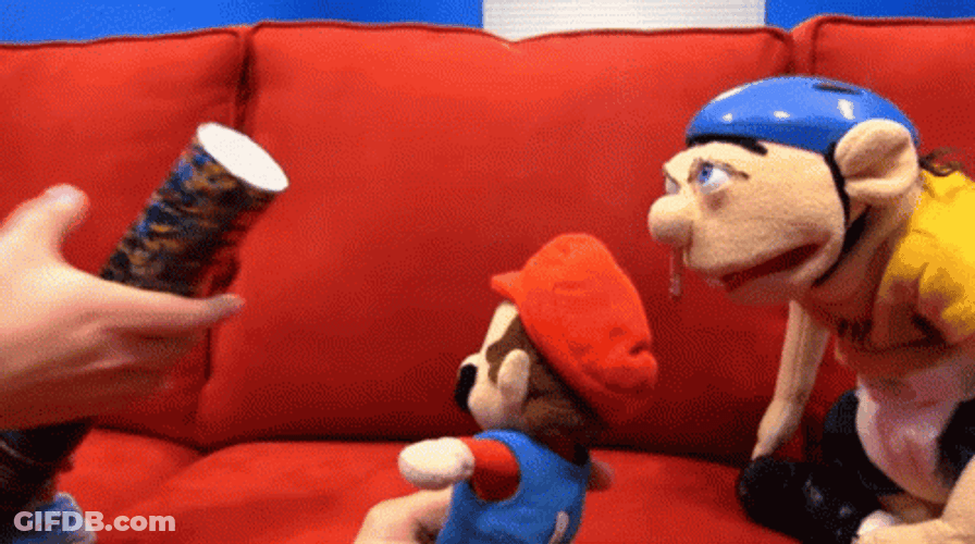 Confetti Cannon Jeffy GIF