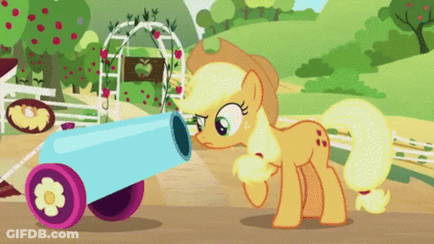 Confetti Cannon Y Little Pony: Friendship Is Magic GIF