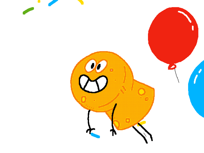 Confetti Champaign Popping Animation GIF