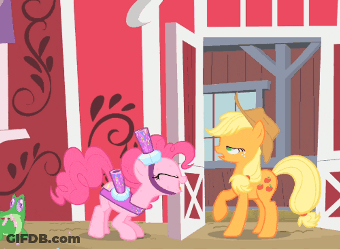Confetti My Little Pony GIF