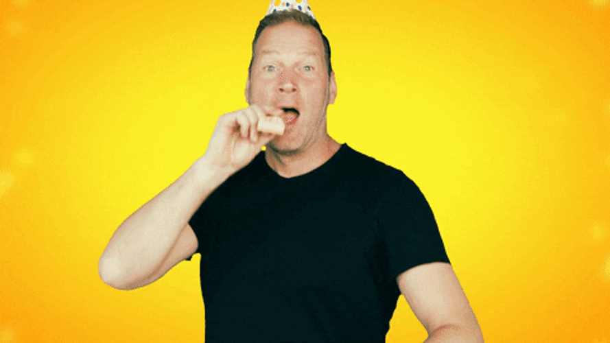 Confetti Party Popper Celebration GIF