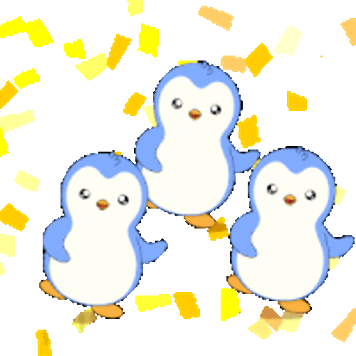 Confetti Party Sticker GIF