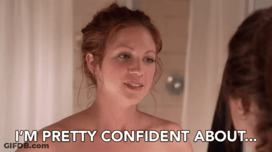Confident Brittany Snow GIF