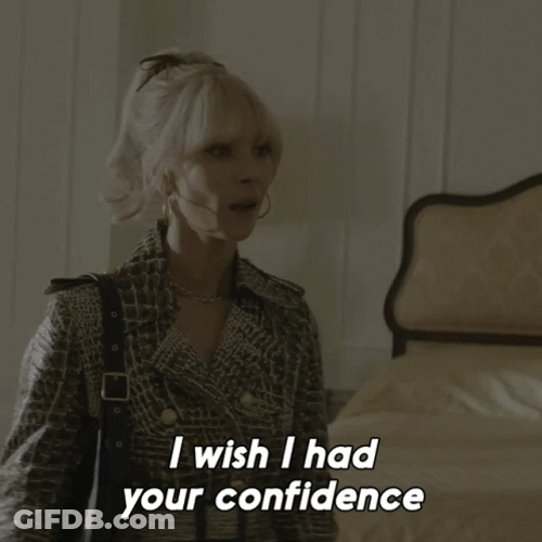 Confident Intently Wishing GIF