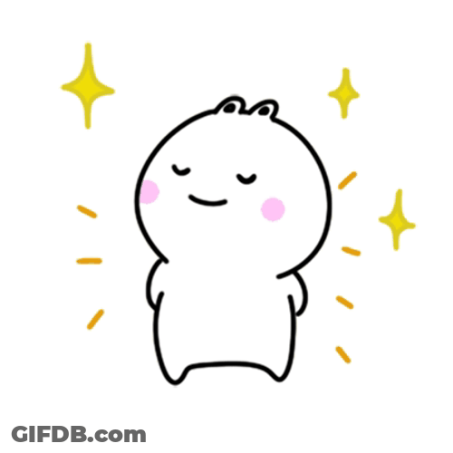 Confident Sparkling Stars GIF