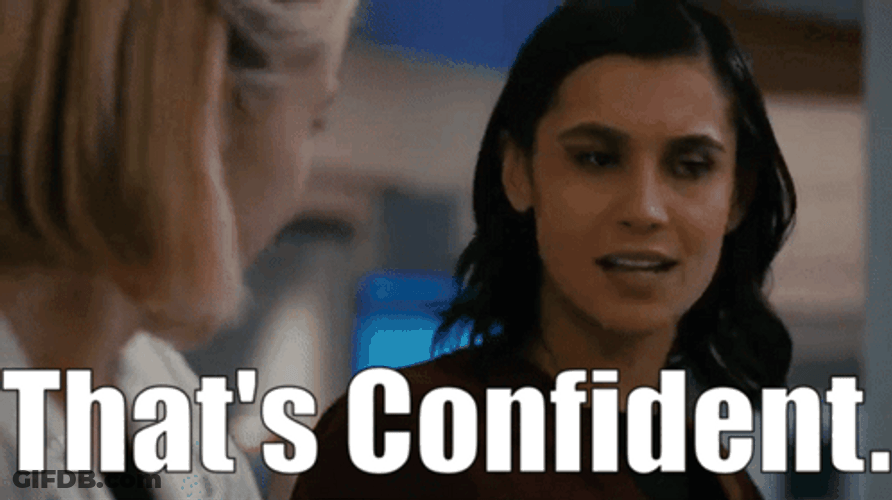 Confident Zola Ahmad GIF