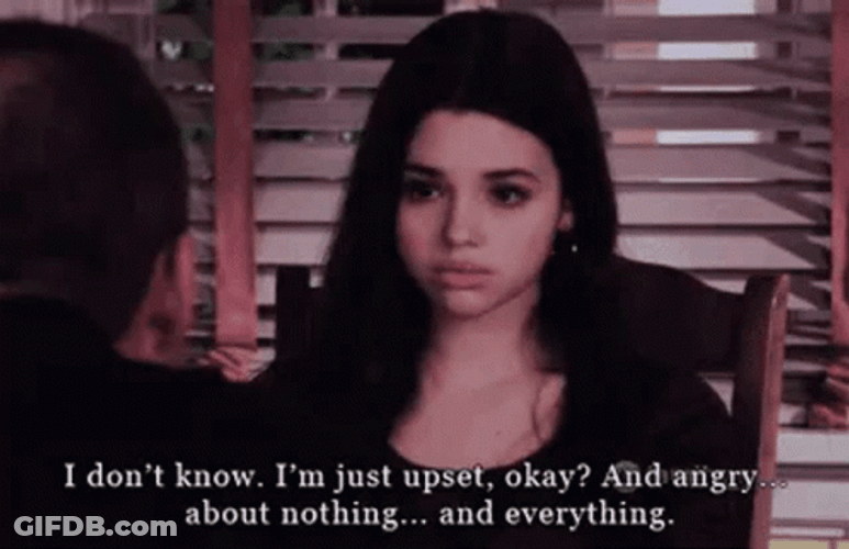 Confounded India Eisley Just Upset GIF