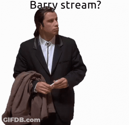 Confused Actor John Travolta Barry Stream GIF