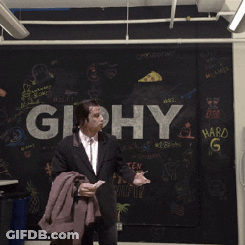 Confused Actor John Travolta GIPHY GIF