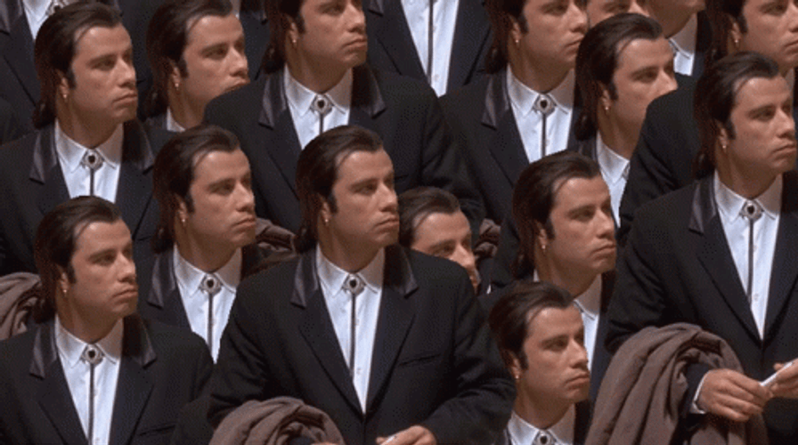 Confused Actor John Travolta Reface GIF