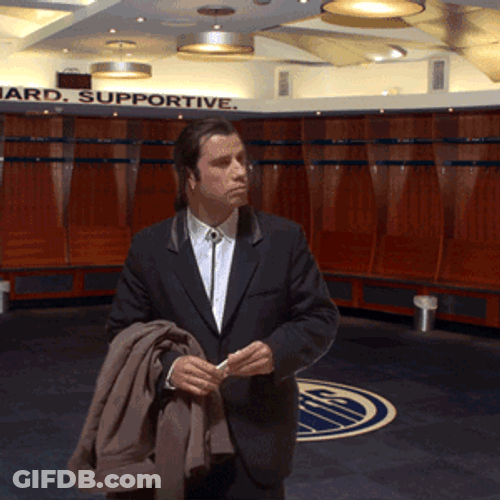 Confused Actor John Travolta GIF