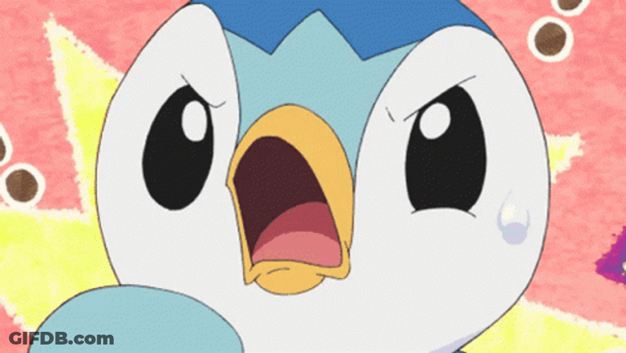 Confused And Angry Piplup GIF
