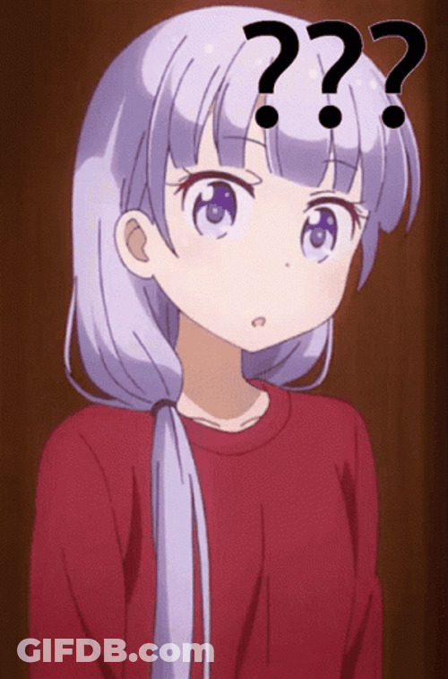 Confused Anime Aoba Suzukaze GIF