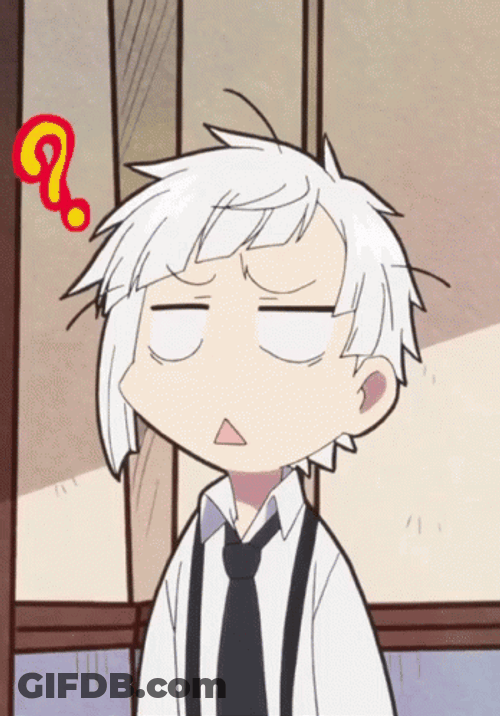 Confused Anime Atsushi Nakajima GIF