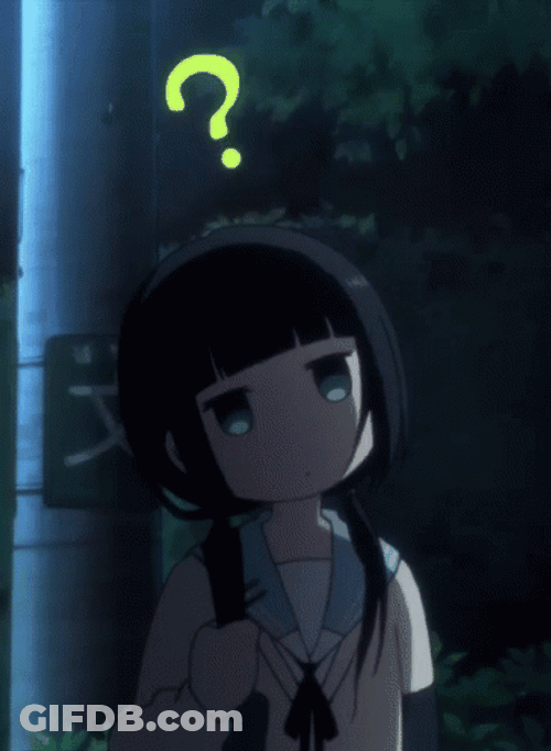 Confused Anime Chizuru Hishiro GIF