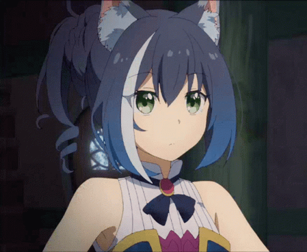 Confused Anime Princess Connect GIF