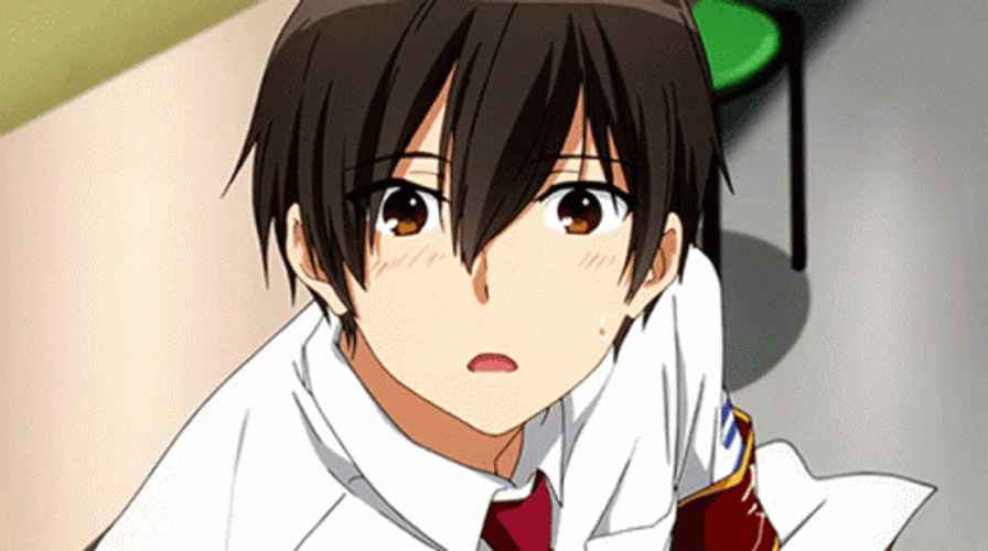 Confused Anime Seiya Kanie GIF