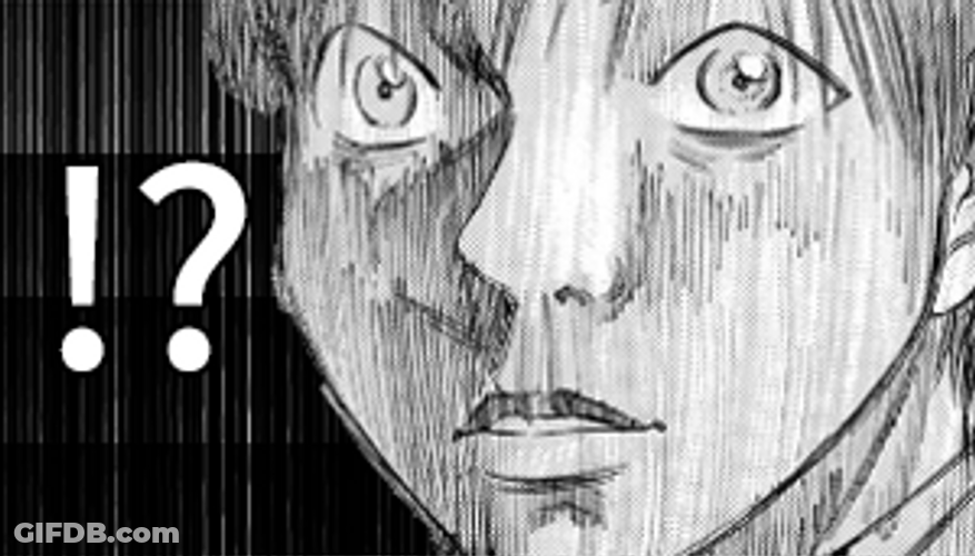 Confused Anime Sketch GIF