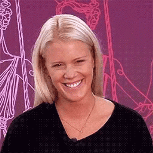 Confused Blonde Girl Facepalm GIF