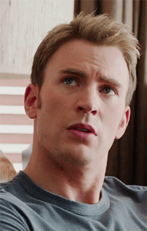 Confused Captain America GIF