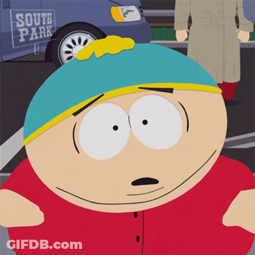 Confused Eric Cartman Blank Gaze GIF