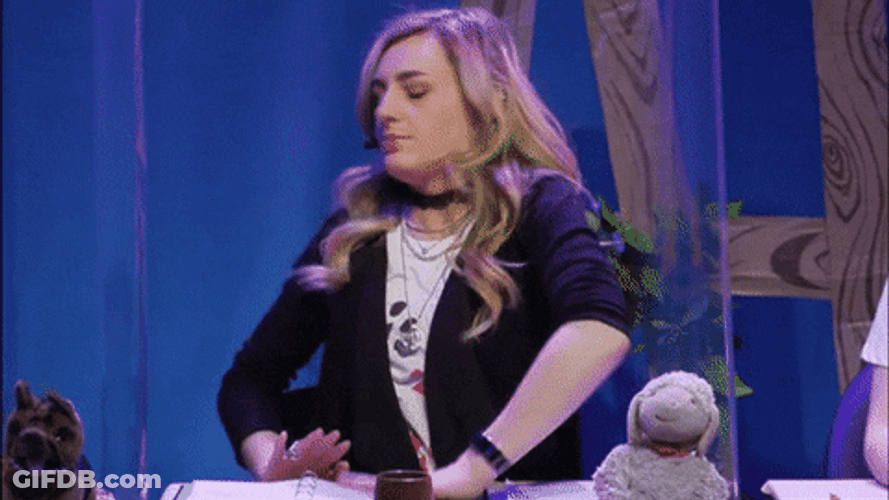 Confused Face Dungeons And Dragons Girl GIF