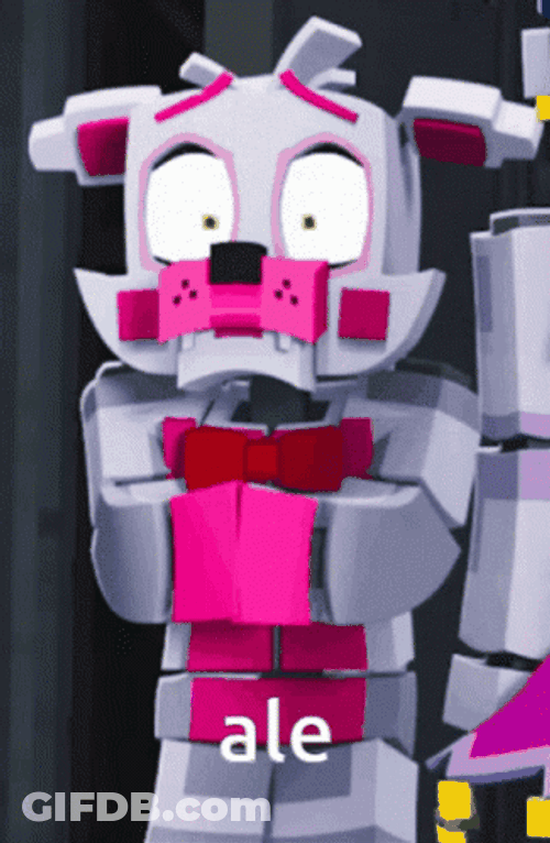 Confused Funtime Foxy GIF