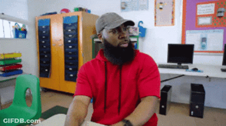 Confused Guy Clutching Pearls GIF