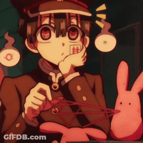 Confused Hanako-Kun GIF