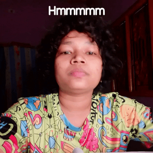 Confused Hmmmm Reaction GIF