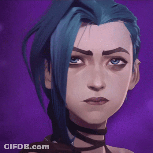 Confused Jinx Arcane GIF