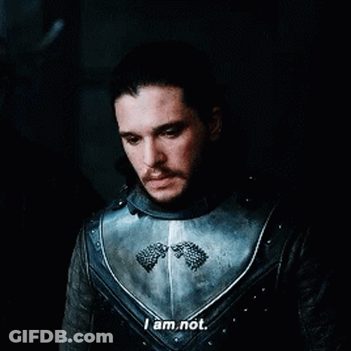 Confused Jon Snow Surprised Reaction GIF
