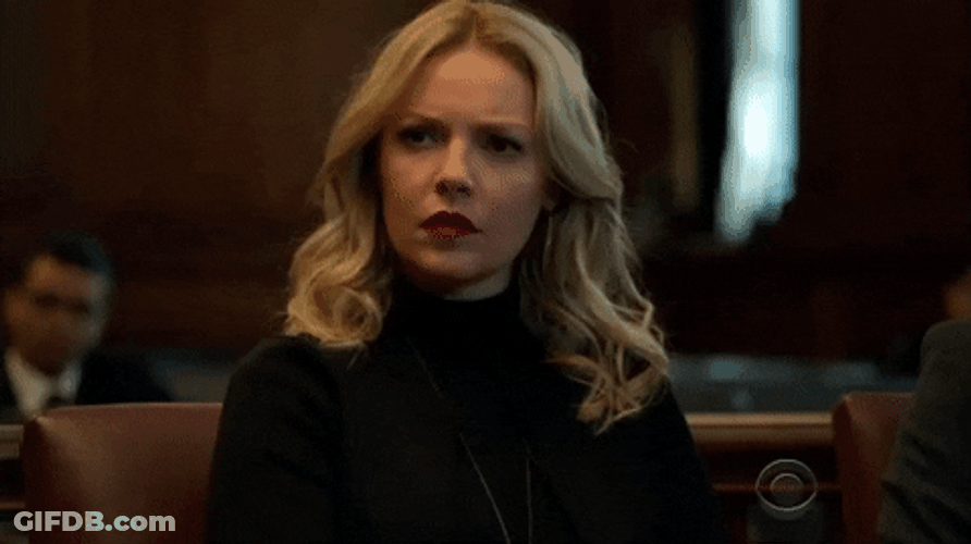 Confused Katherine Heigl Doubts Something GIF