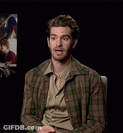 Confused Look Andrew Garfield GIF