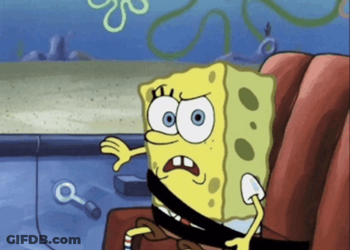 Confused Look Sponge Bob GIF