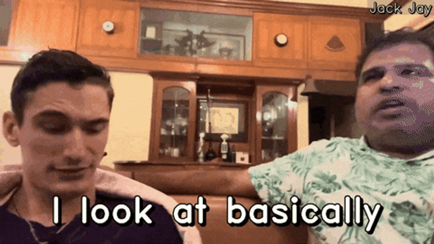 Confused Look Two Guys GIF