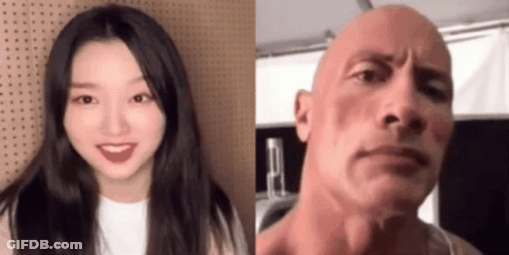 Confused Meme Face Of Dwayne Johnson GIF