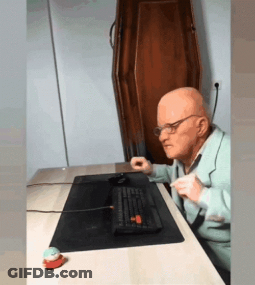 Confused Meme Of An Old Man GIF