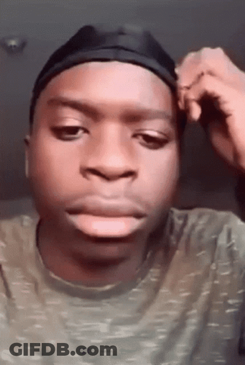 Confused Meme Scratching Head GIF