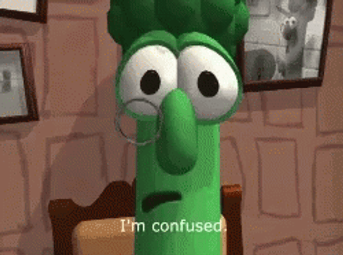 Confused Old Broccoli GIF